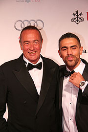 Produzent Bernd Eichinger mit Rapper Bushido (Foto: Martin Schmitz)